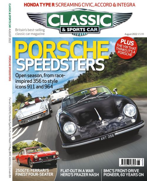 Classic & Sports Car issue 08/2022