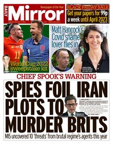 Daily Mirror Newspaper 2022-11-17