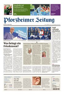 Pforzheimer Zeitung - Ausgabe Pforzheim 2026-01-23
