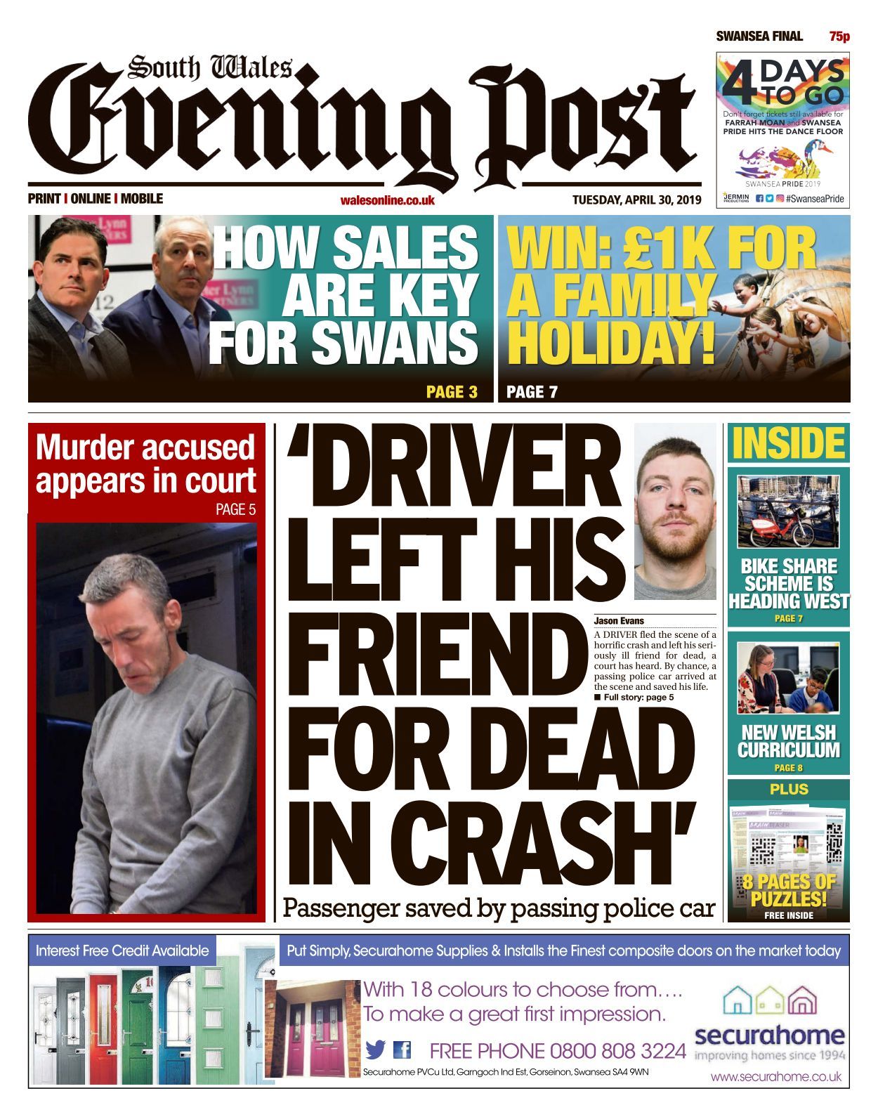 South Wales Evening Post 20190430 South Wales Evening Post 20190430