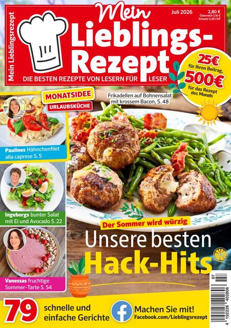 Mein Lieblingsrezept Ausgabe 7/2026