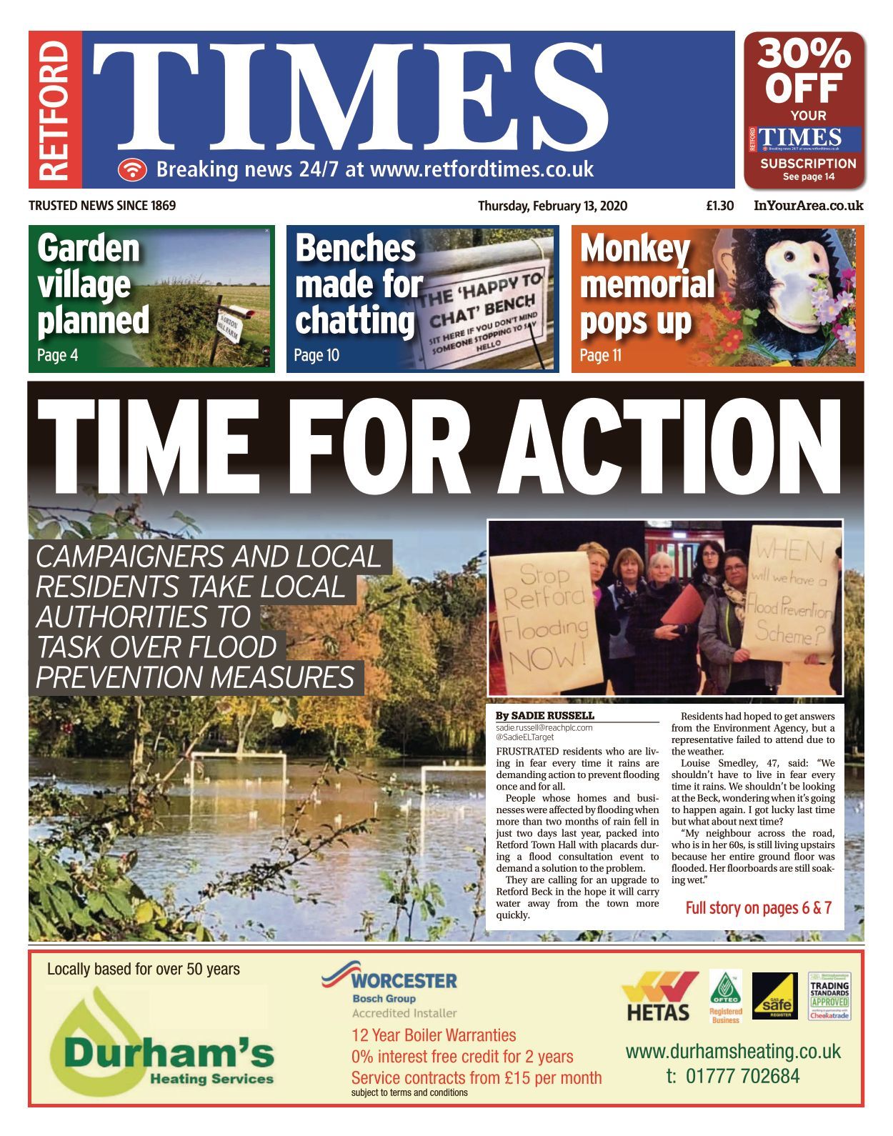 Retford Times 20200213