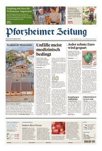 Pforzheimer Zeitung - Ausgabe Pforzheim 2025-10-29