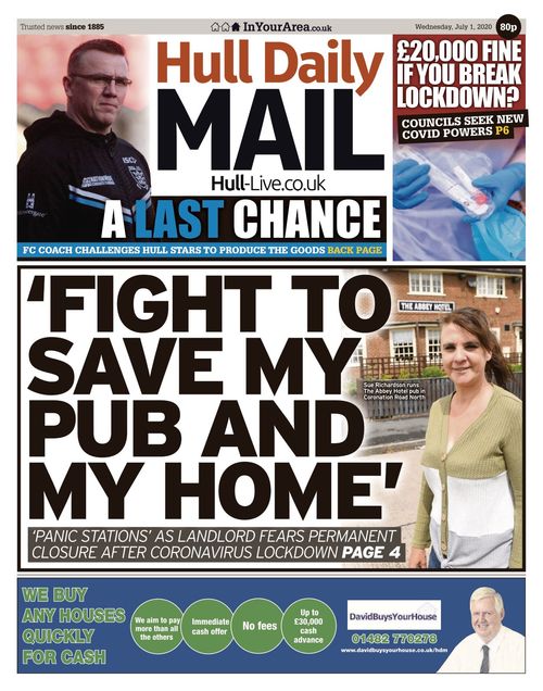 Hull Daily Mail 20200701