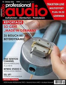 Professional audio Ausgabe 10/2023