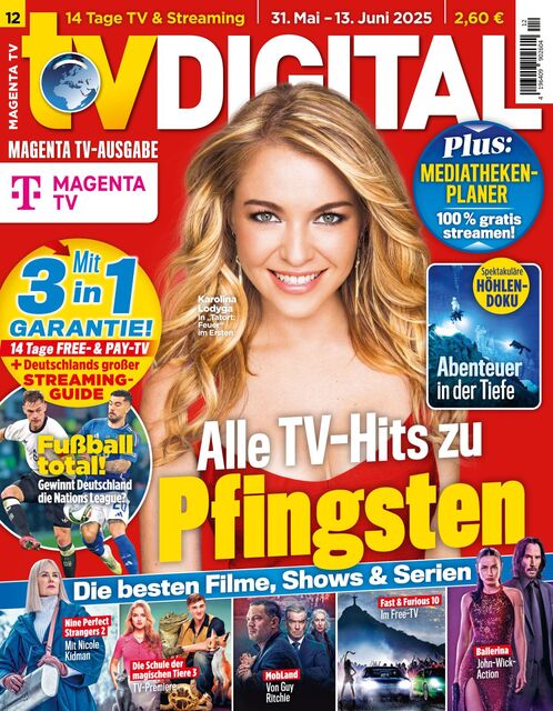 TV DIGITAL Entertain Ausgabe 12/2025