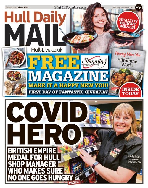 Hull Daily Mail 20210104