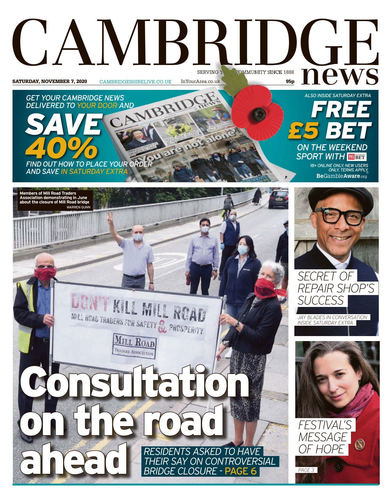 Cambridge News 20201107