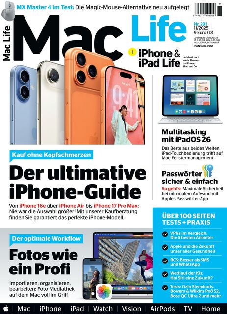Mac Life Ausgabe 11/2025