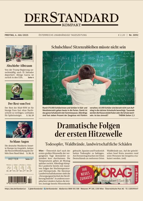 DER STANDARD Kompakt 2025-07-04