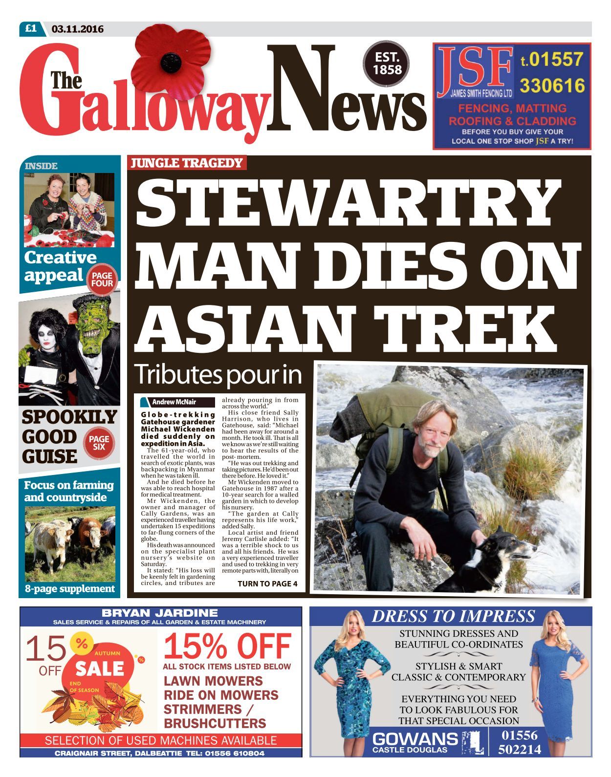 The Galloway News 20161103