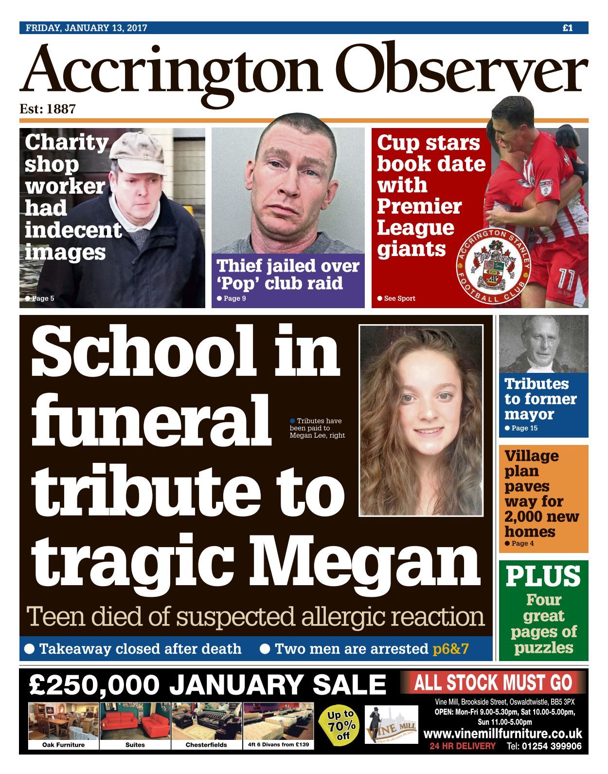 ﻿Accrington Observer 20170113