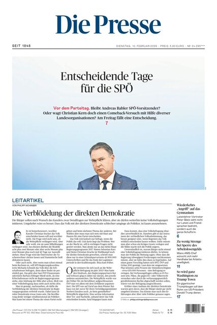 Die Presse 2026-02-10