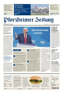 Pforzheimer Zeitung - Ausgabe Pforzheim 2026-01-22