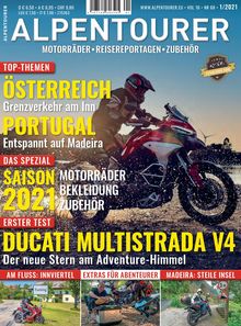 ALPENTOURER – Europas Motorrad-Tourenmagazin Ausgabe 01/2021