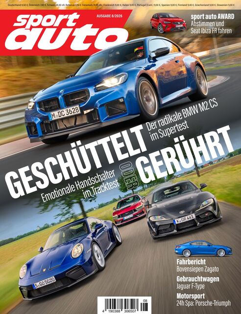 Sport Auto Ausgabe 08/2026
