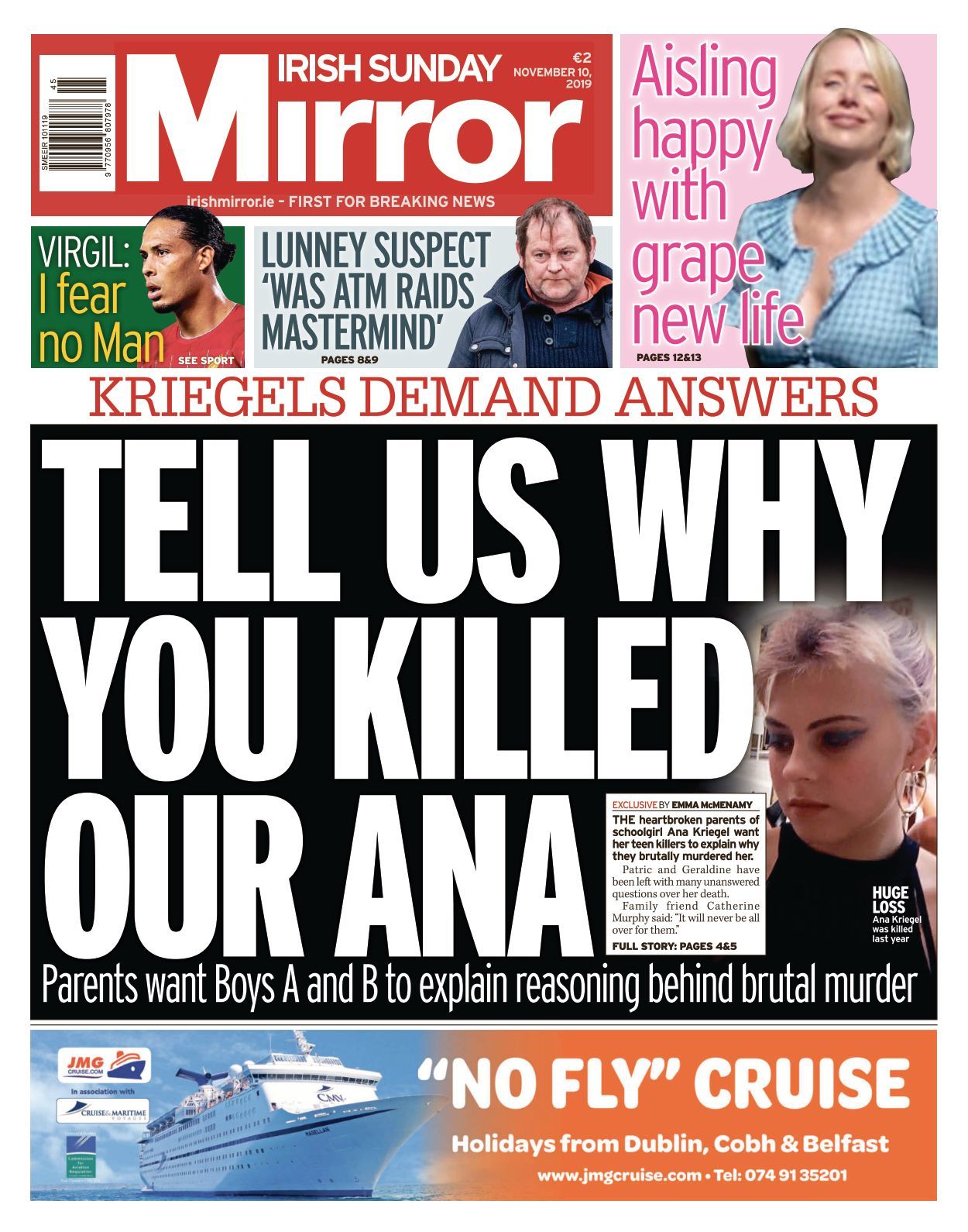 Sunday Irish Mirror 20191110