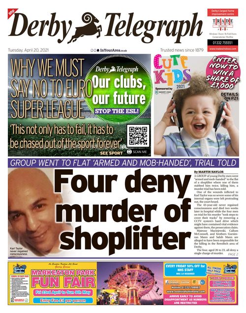 Derby Telegraph 2021 04 20