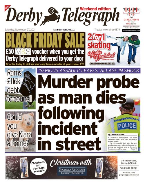 Derby Telegraph 2021-11-27