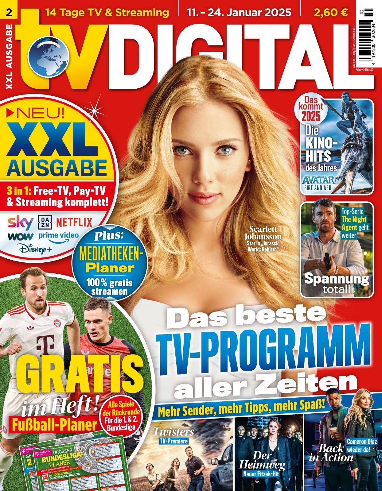 TV DIGITAL XXL - Ausgabe 022025
