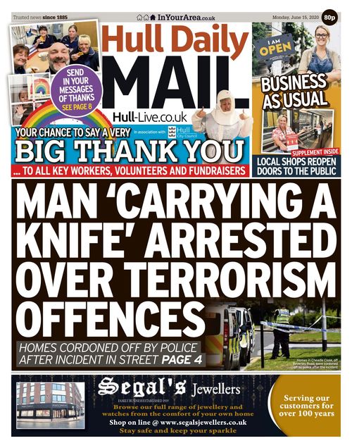 Hull Daily Mail 20200615