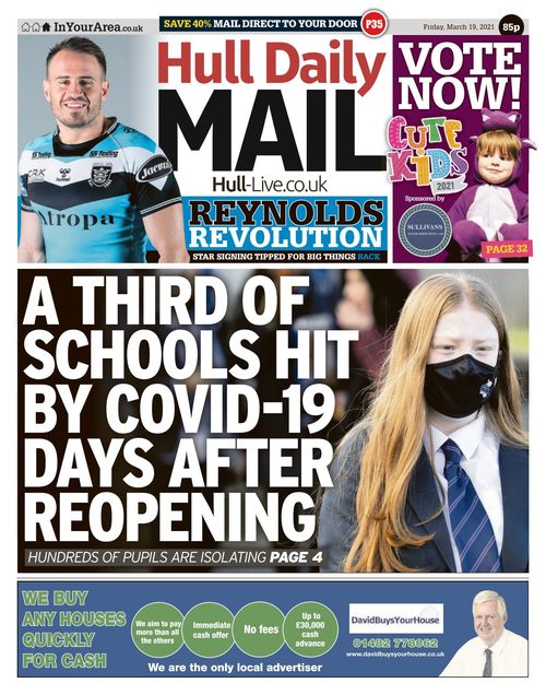 Hull Daily Mail 20210319