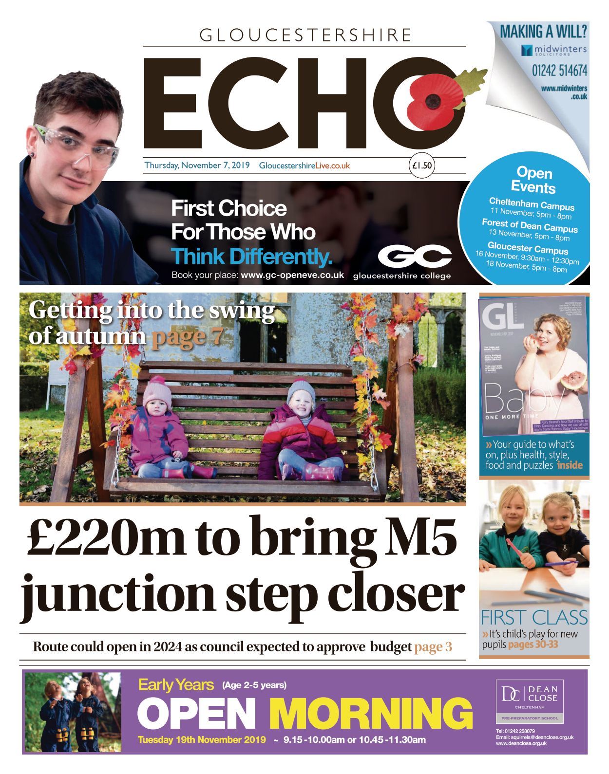 Gloucestershire Echo 20191107
