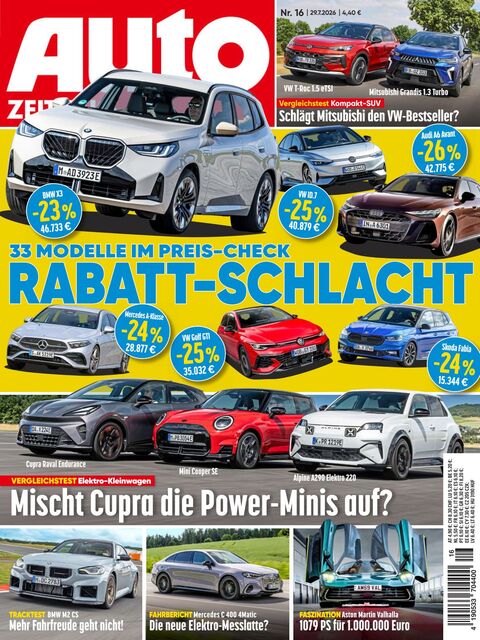 AUTO ZEITUNG Ausgabe 16/2026