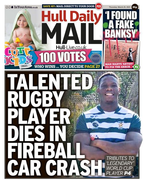 Hull Daily Mail 20210325