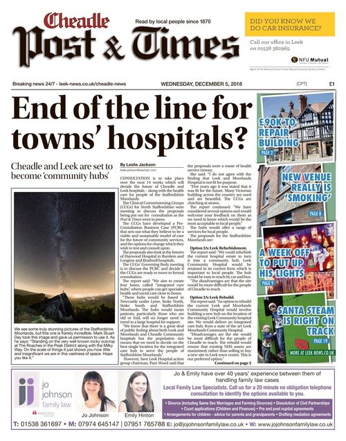 Cheadle Post And Times 2018 12 05