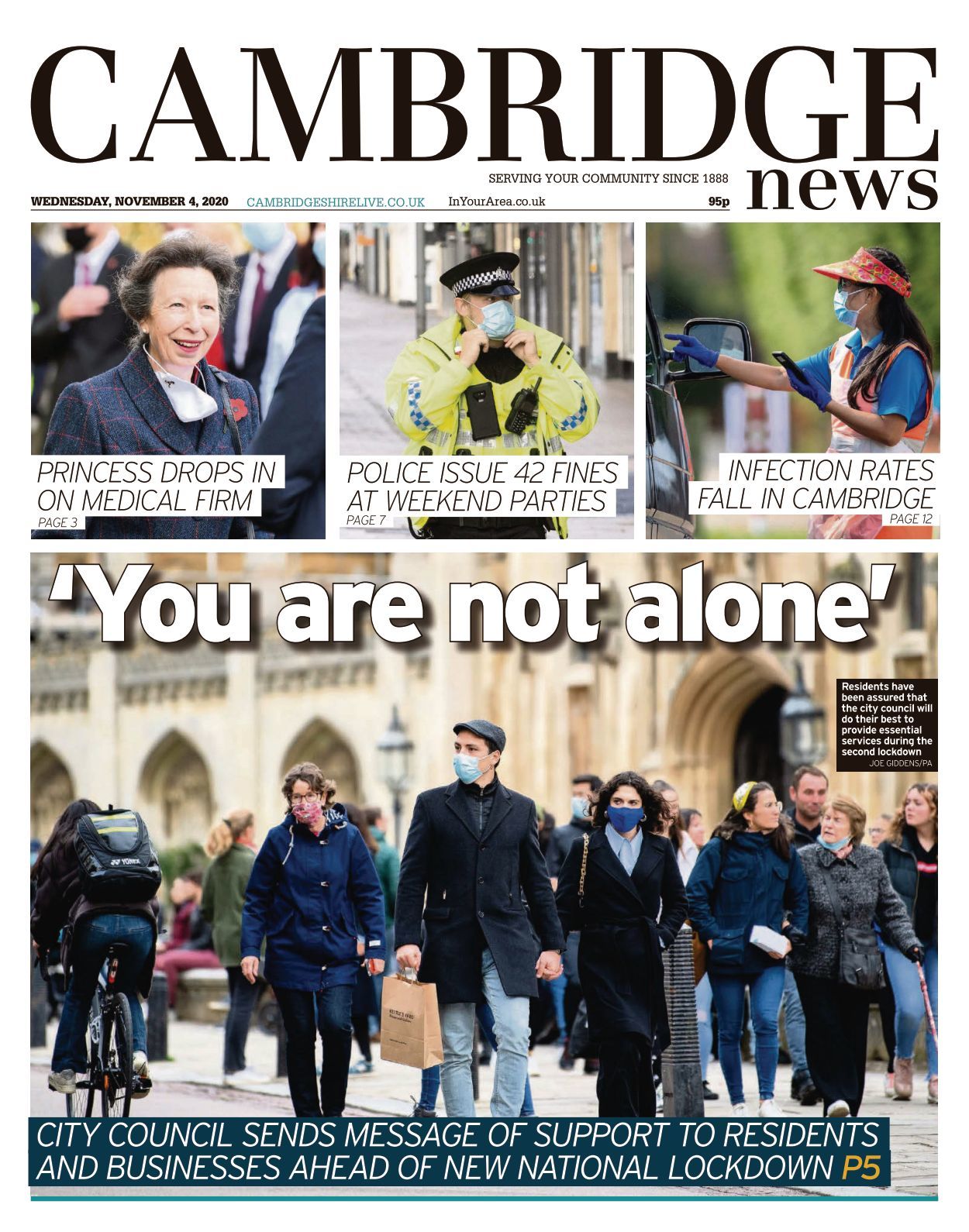 Cambridge News 20201104