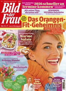 BILD der FRAU Zeitschrift Ausgabe 01/2026