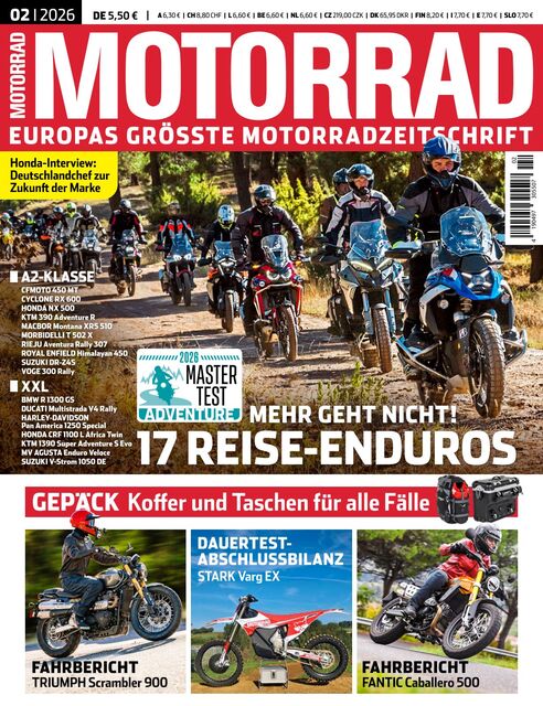 Motorrad Ausgabe 02/2026