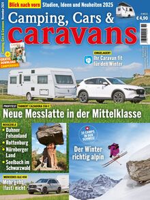 Camping, Cars & Caravans Ausgabe 11/2024