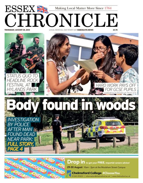 Essex Chronicle 20190829
