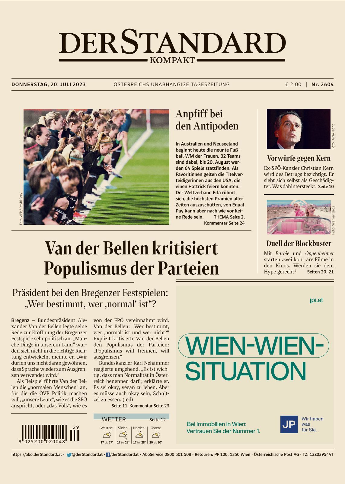 DER STANDARD Kompakt Zeitung online lesen » YUMPU