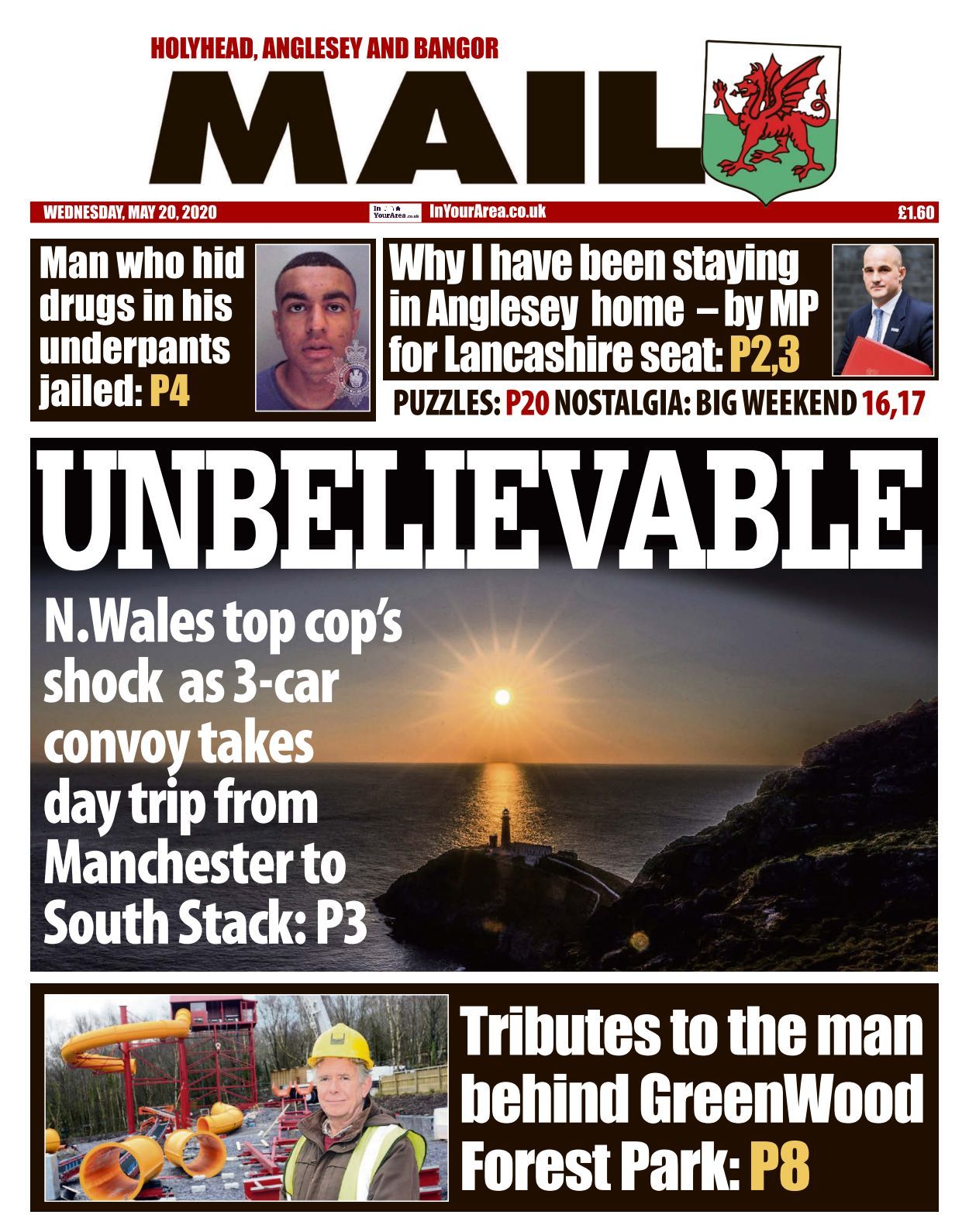 Bangor & Holyhead Mail 20200520