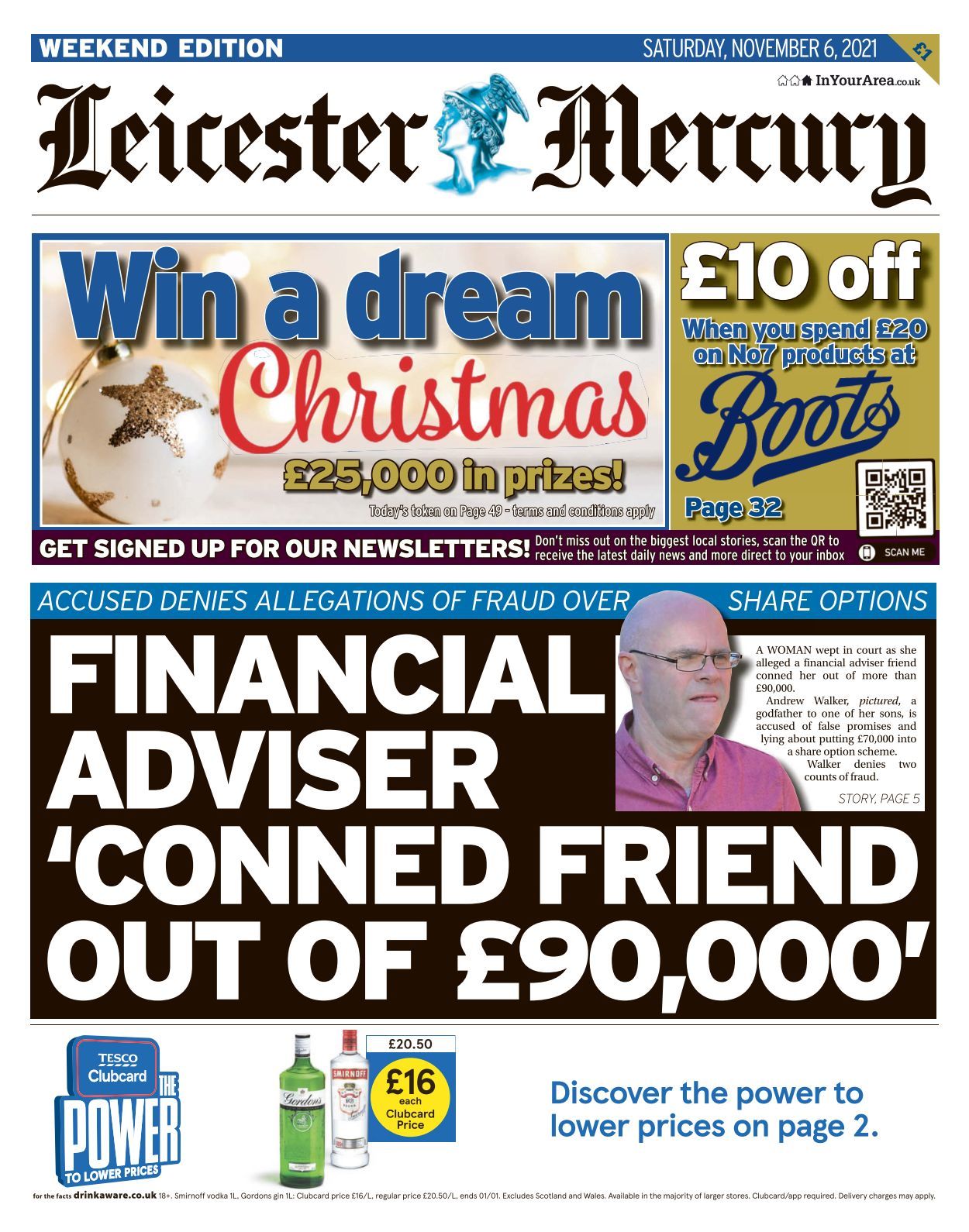 Leicester Mercury 2021 11 06