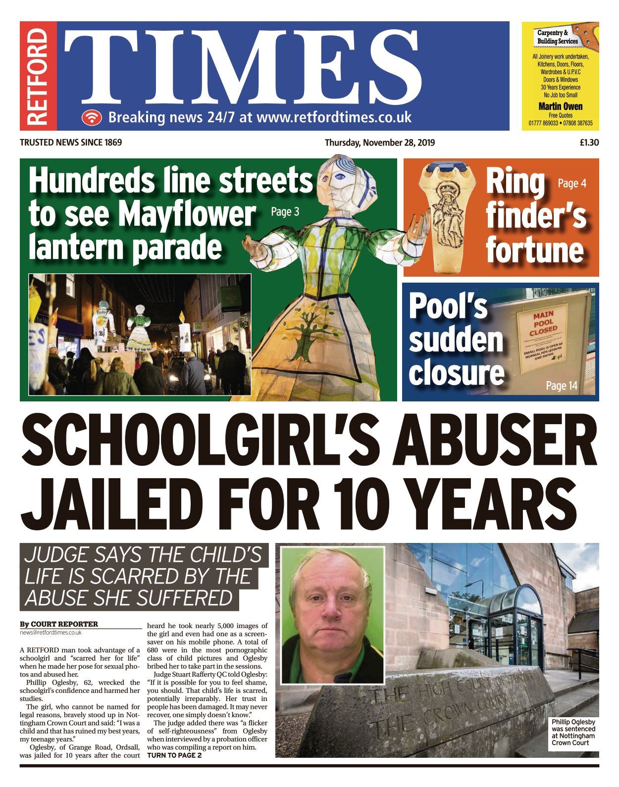 Retford Times 20191128