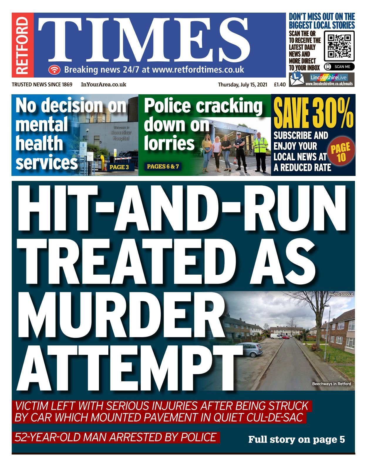 Retford Times 20210715