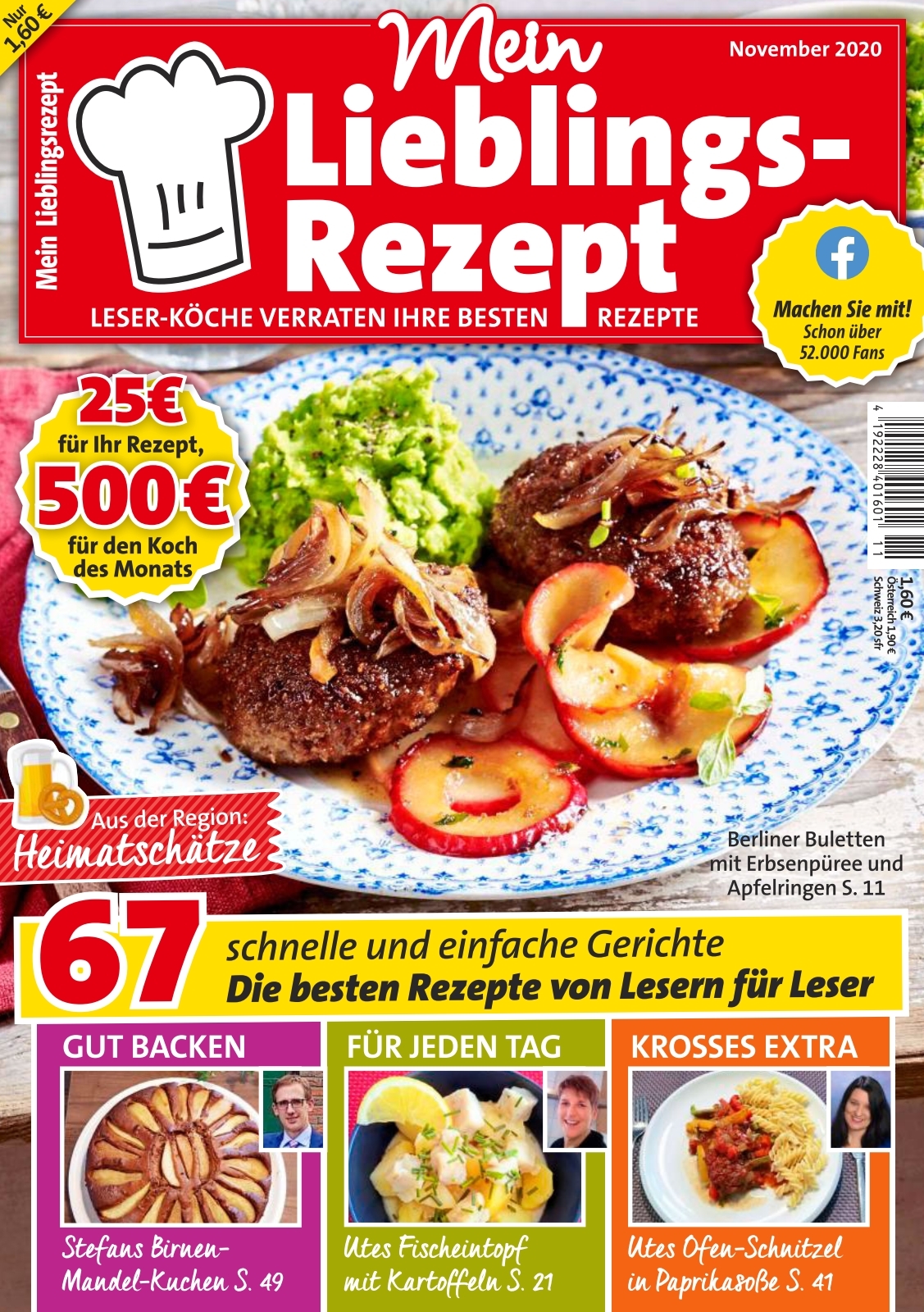 Mein Lieblingsrezept Ausgabe 11 2020 
