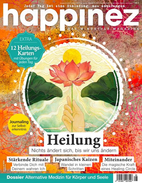 Happinez Magazin Ausgabe 8/2025
