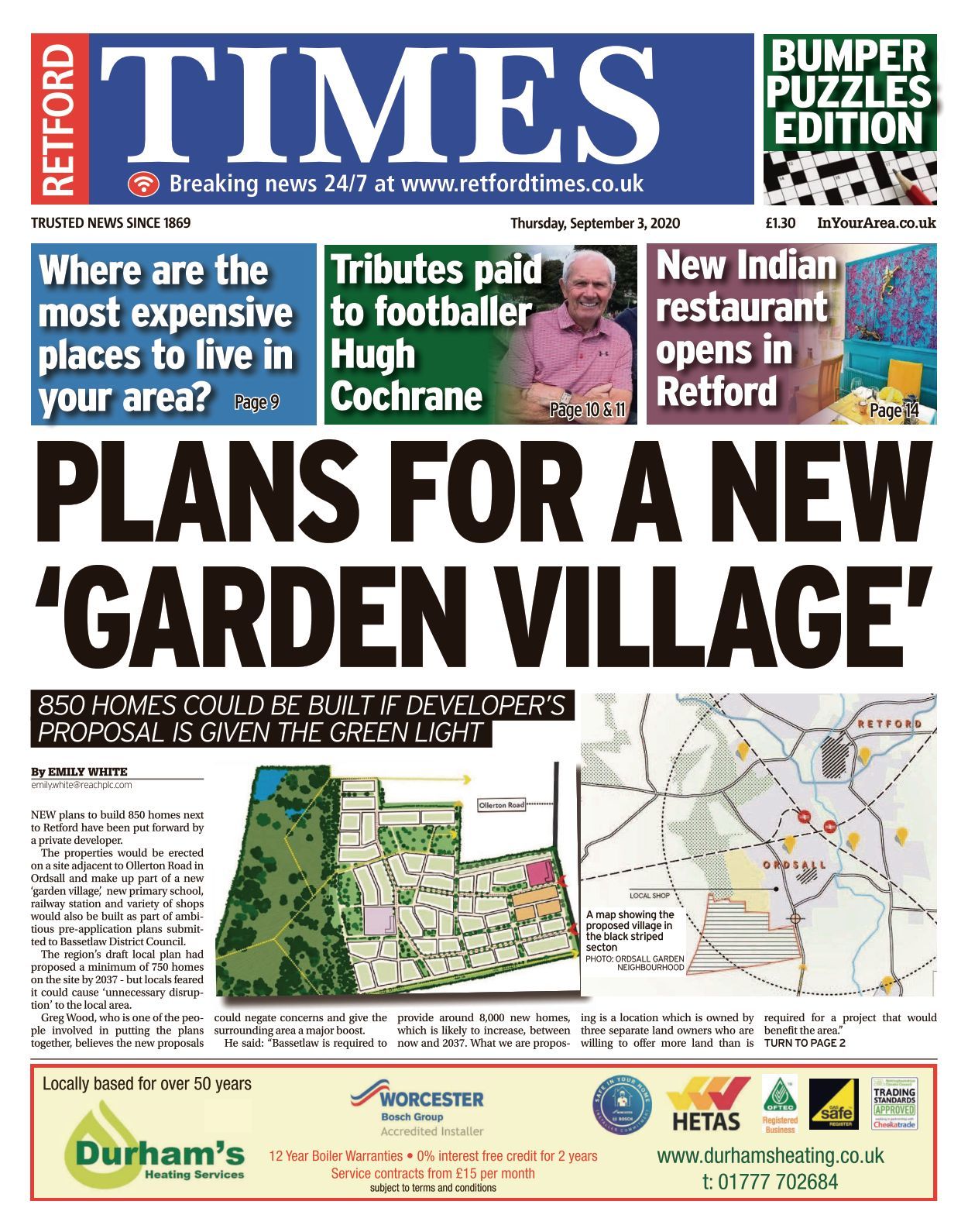 Retford Times 20200903