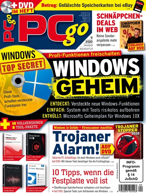 PCgo - Ausgabe 09/2020