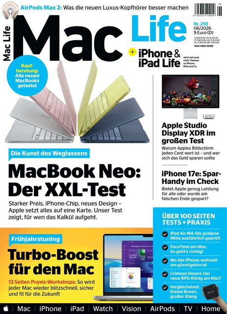 Mac Life Ausgabe 06/2026