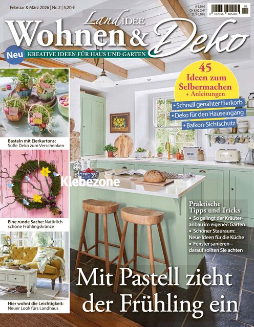 Landidee - Wohnen und Deko Ausgabe 02/2026