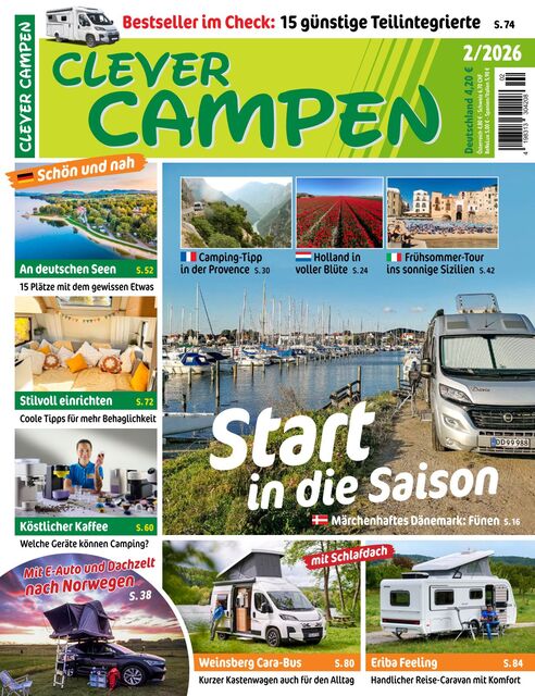 Clever Campen Ausgabe 02/2026