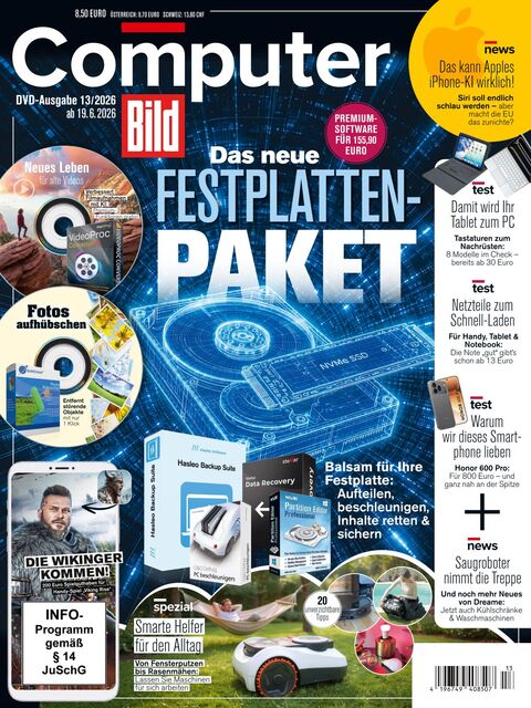 Computer BILD DVD Ausgabe 13/2026