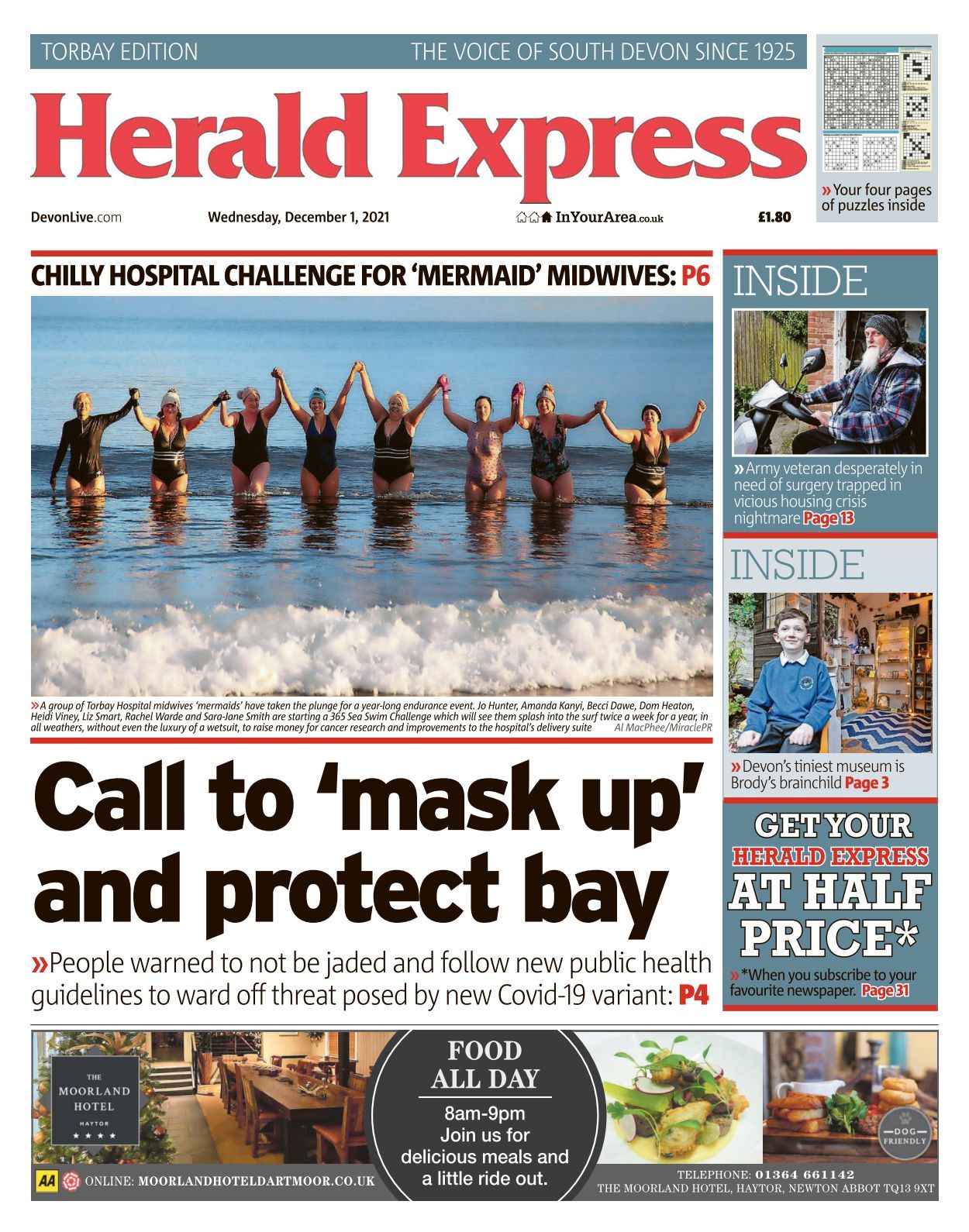 Herald Express Torbay - 2021-12-01