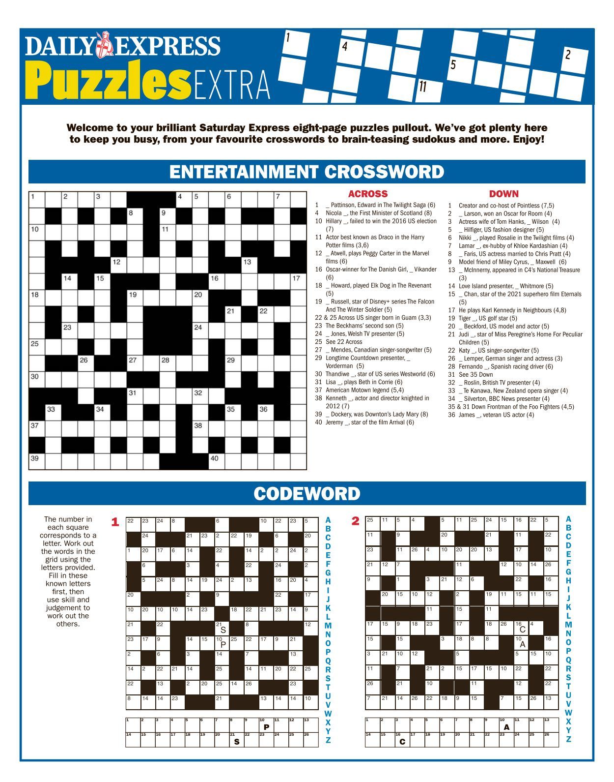 Daily Express 2022 01 15